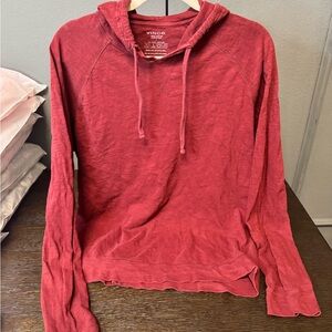 Vince Burgundy Cotton Top